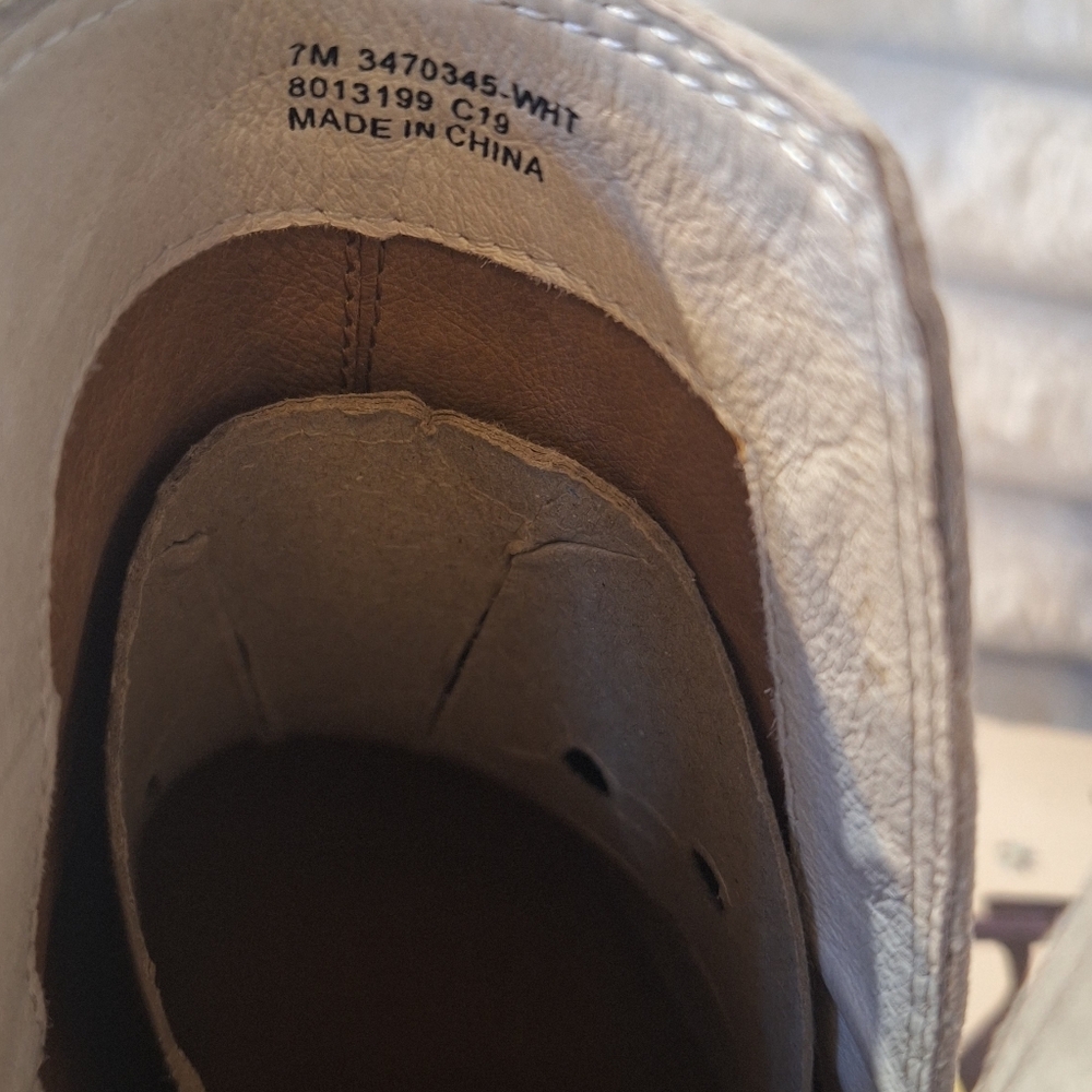 White Frye Leather Reina Cut Out Booties - Picture 5 of 6